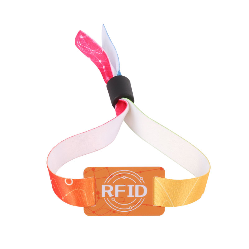 125Khz ID Rfid Vòng tay nylon gần Dây đeo tay dệt