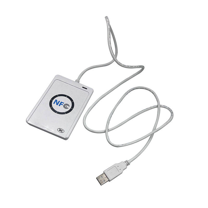 Đầu đọc thẻ NFC RFID USB 13,56 mhz Máy ghi thẻ thông minh không tiếp xúc ACR122