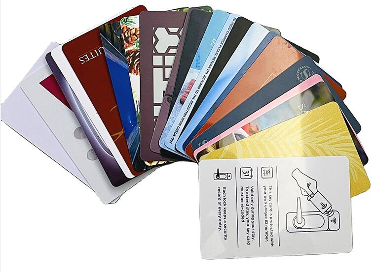 13,56mhz Thẻ chìa khóa rfid có thể lập trình Thẻ truy cập khách sạn Salto gần Thẻ khóa Salto