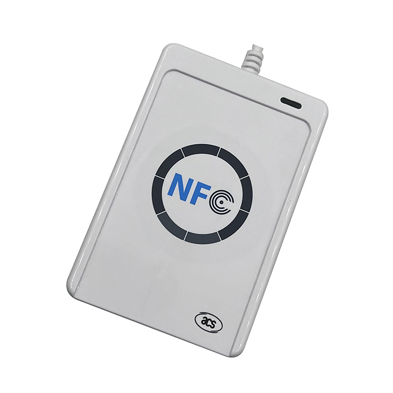 Cổng USB di động ACR122U 13.56Mhz ISO14443 Đầu đọc chip NFC Máy ghi thẻ thông minh